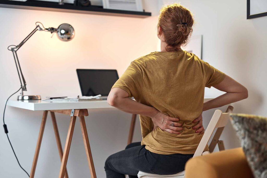 Suffering from back pain